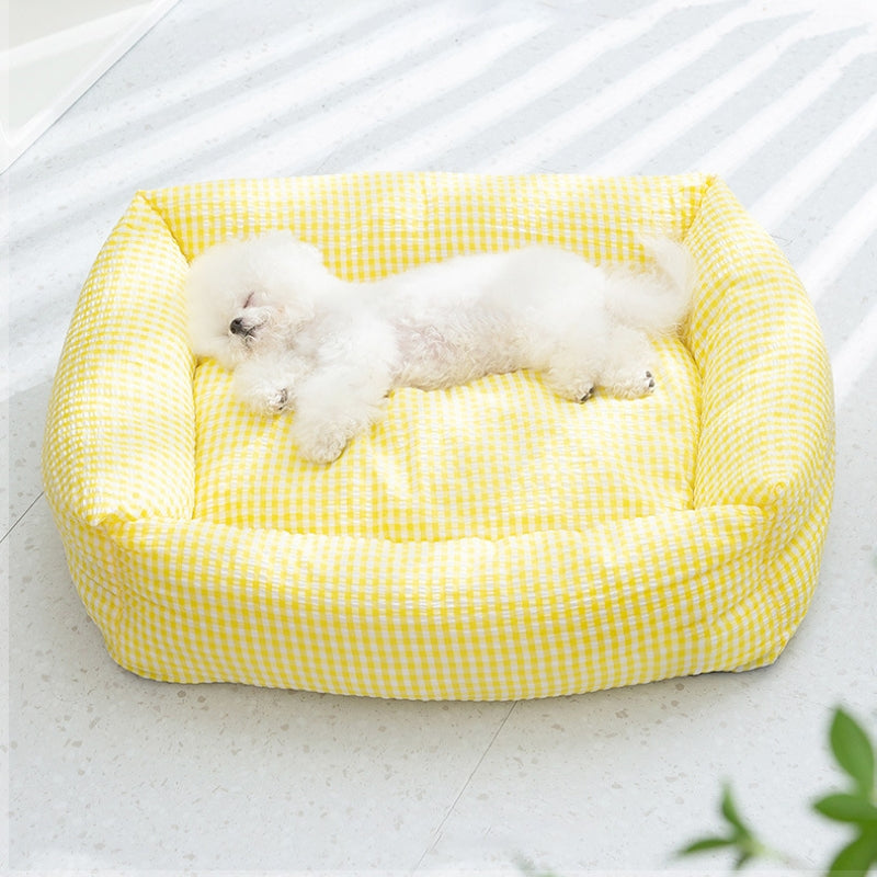 Lit pour Chien Rectangulaire Lavable et Respirant