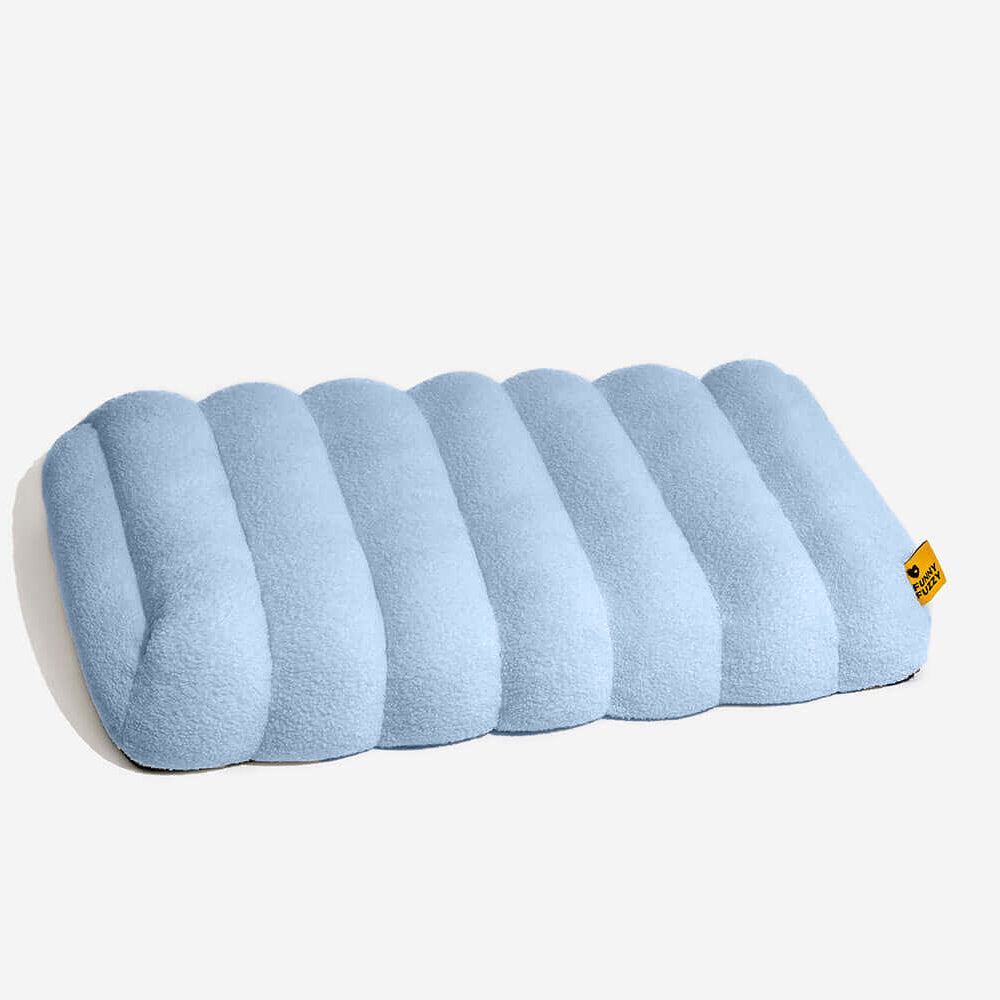 Grand Coussin Plat Lavable Crème Confortable pour Chien - Cheesecake