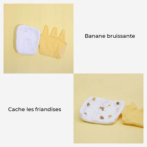 Jouet en peluche grinçant pour chien - Fruit