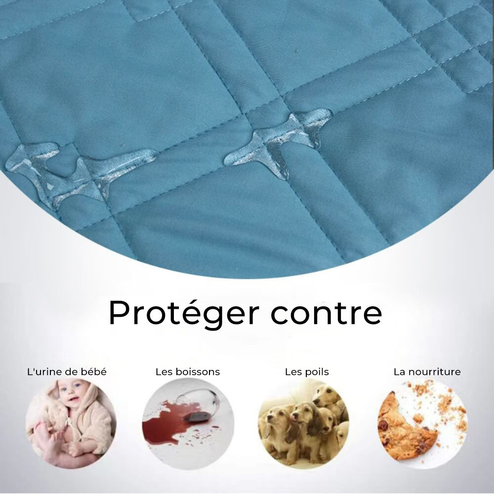 Protège-meuble multifonction imperméable pour animaux couverture lit Housse de matelas