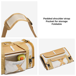 Sac de Transport pour Animaux Portable Pliable Respirant Design