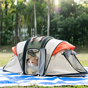 Tente de Camping pour Chat avec Sac à Dos Transformateur Pro