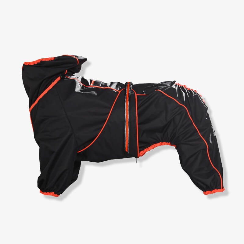 Manteau de pluie ajustable et imperméable pour grand chien