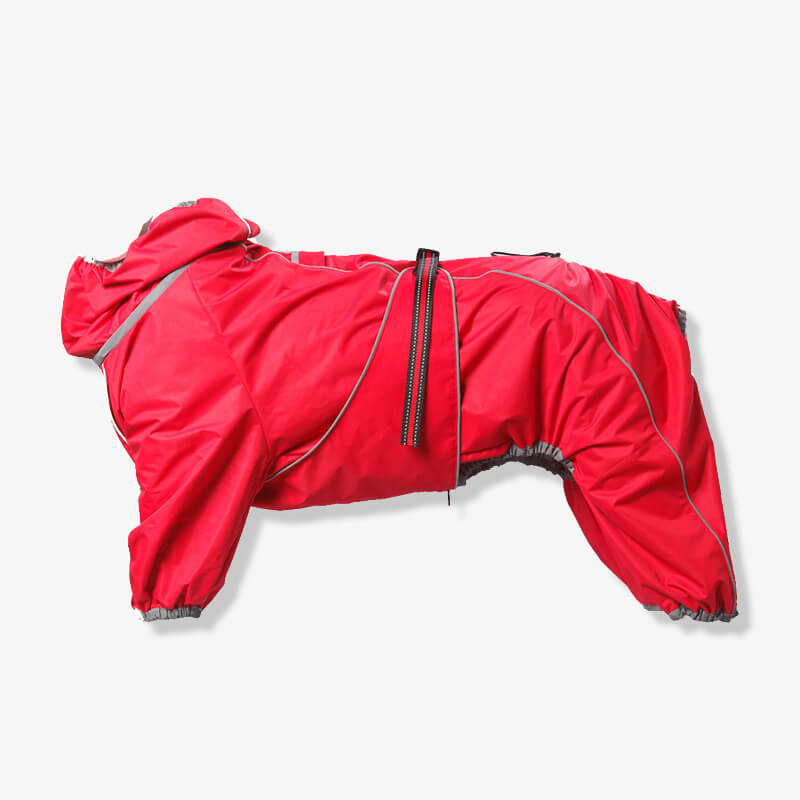 Manteau de pluie ajustable et imperméable pour grand chien