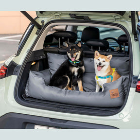 Siège Auto Imperméable et Sécurisé - Style Traversin pour Chiens Moyens et Grands