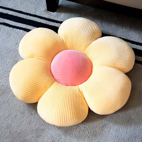 Décorative coussin de canapé en forme de fleur