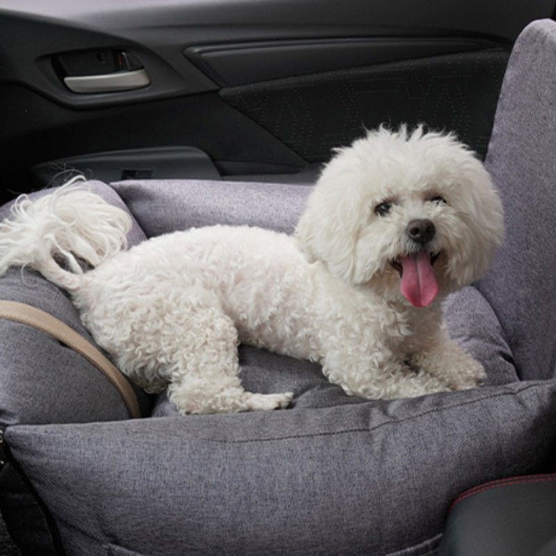 Siège de voiture sécuritaire multi-usage pour animaux de compagnie avec soutien othopédique Siège de voiture pour chien